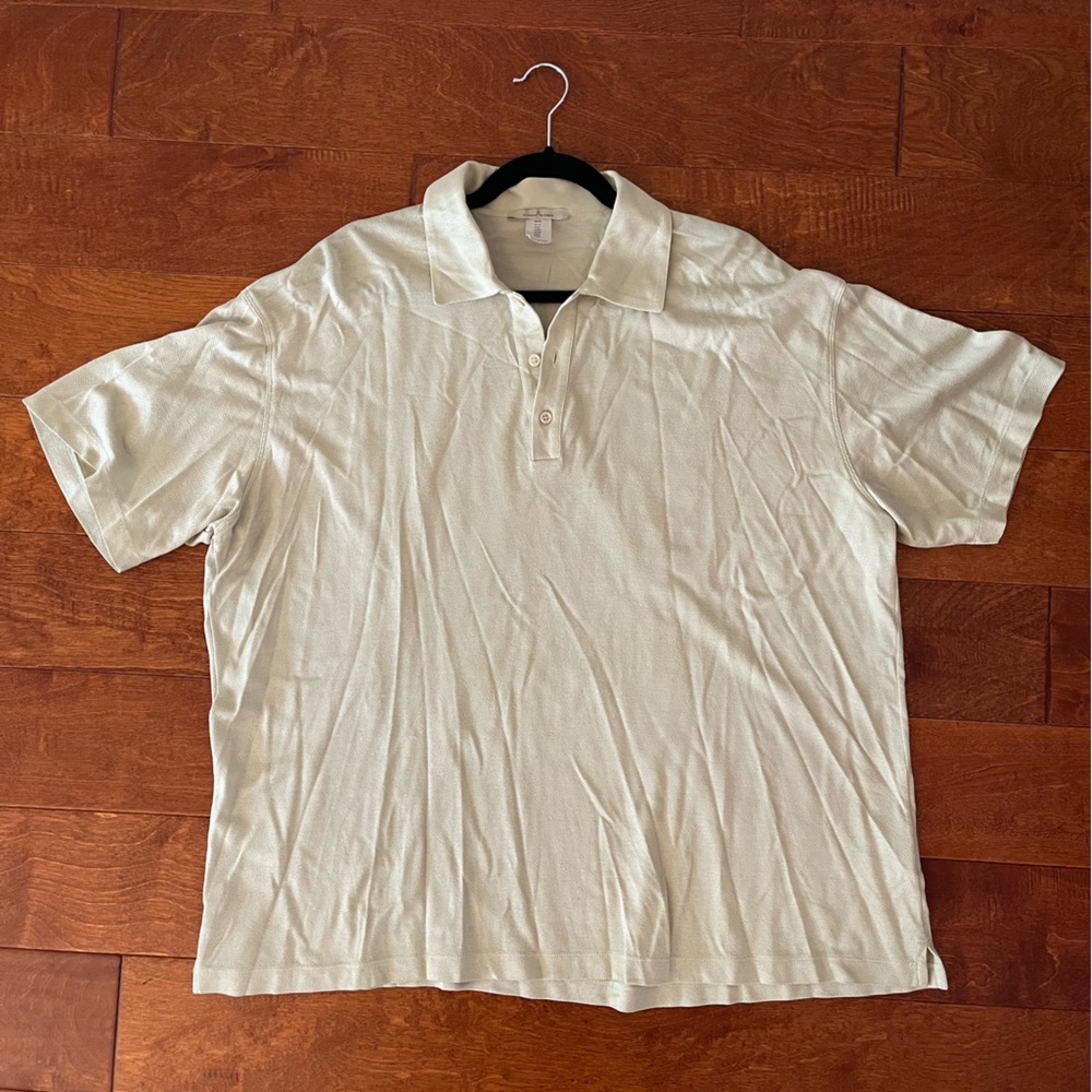 Men’s Vintage Zegna Silk Polo